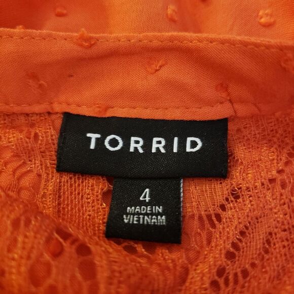 Torrid Clip Dot Tank Sz 4X - Picture 5 of 7